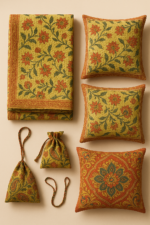 Hand Block Printed Cotton Fabric – Jaipuri Dress & Kurti Material - Image 5